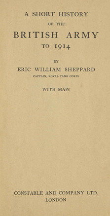 A short history of the British Army to 1914