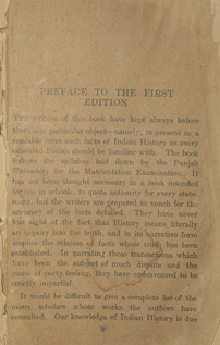 A history of India