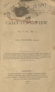 Calcutta review