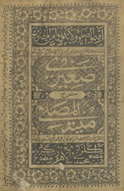 Ṣaghīrī sharḥ Munyat al-muṣallī