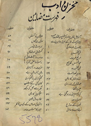 Mak̲h̲zan-i adab /