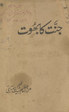 Jannat kā bhūt /