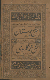Sharḥ-i Būstān : mashhūr Muḥammadīyah, maʻrūf bih sharḥ-i Muḥammad Gulhawī /